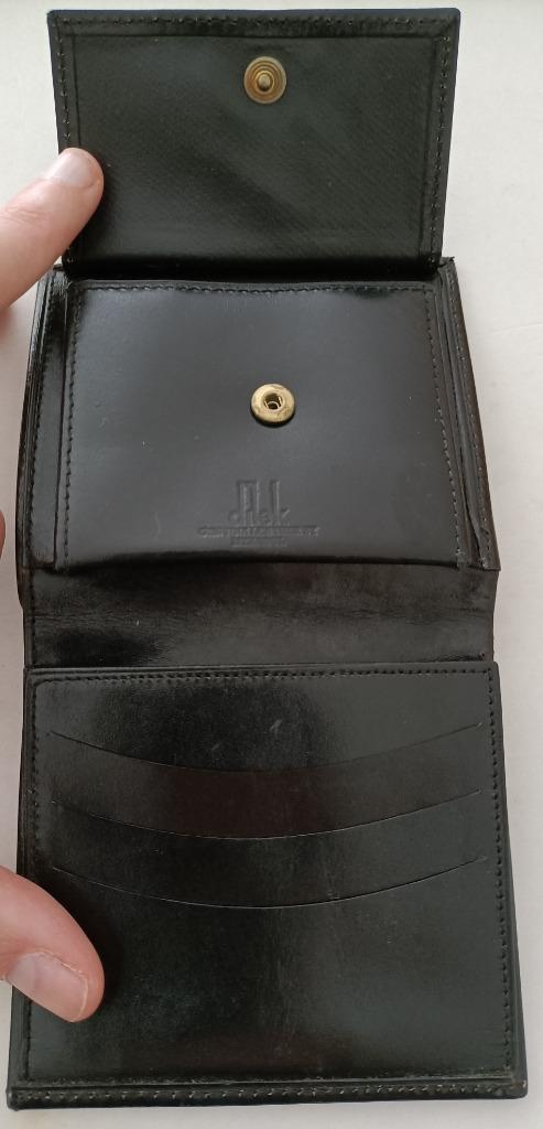 Portefeuille carré en cuir noir NEUF, Neuf, Autres marques, Cuir, Enlèvement ou Envoi