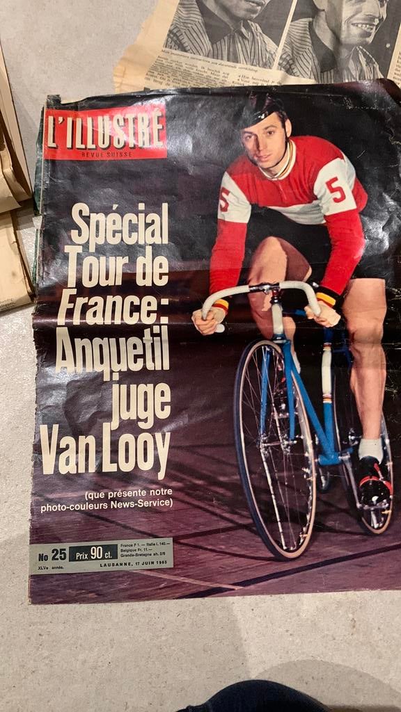 Oude krantenartikels van 1965 over Rik Van Looy, Enlèvement, Utilisé