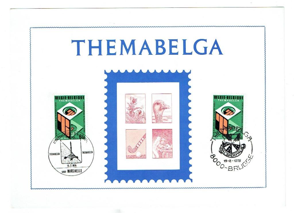 Gelegenheidskaart met 2x zegel OBP nr 1746 (Post-0069), Ophalen of Verzenden, Overige typen
