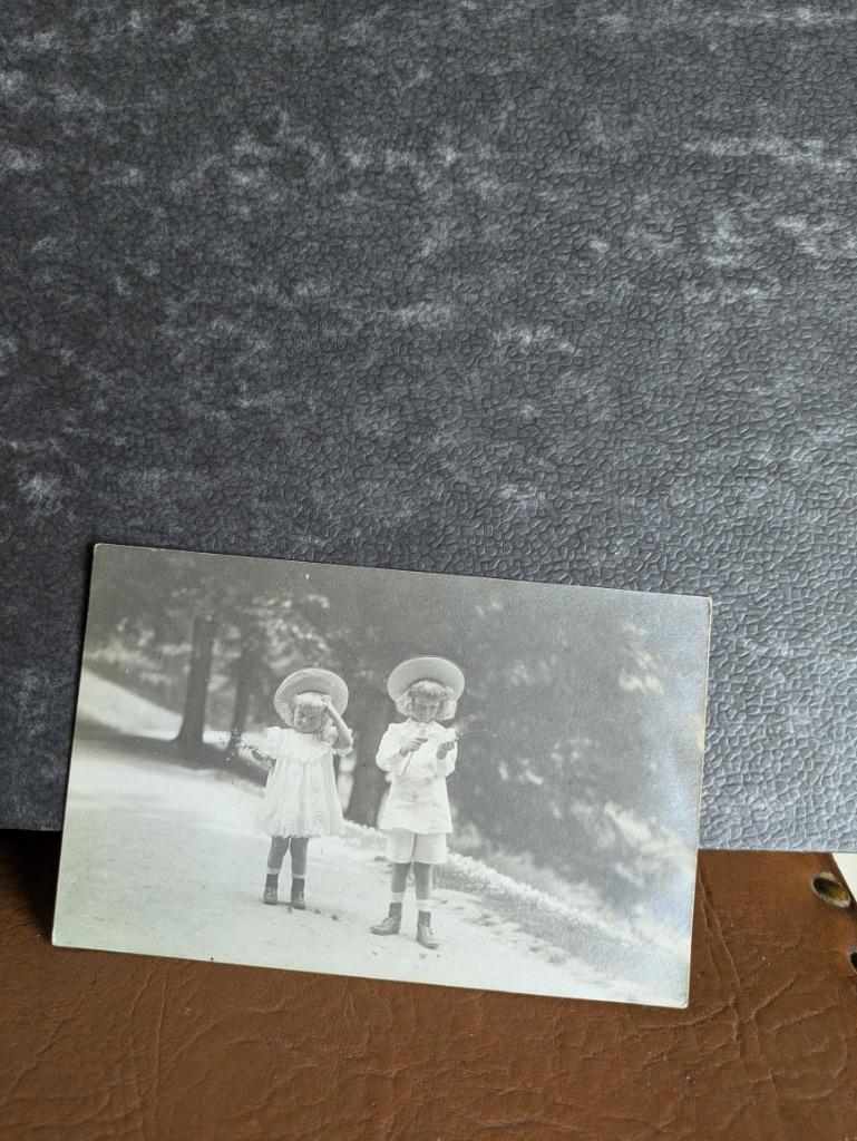 Prins Karel en prins Leopold, Enlèvement ou Envoi, Comme neuf, Carte, Photo ou Gravure