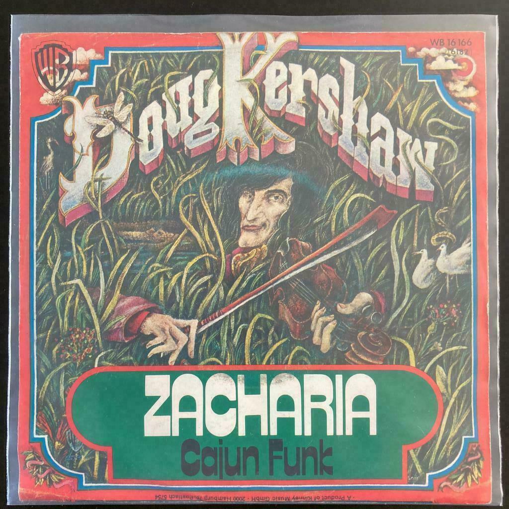 7" Doug Kershaw - Zacharia (WARNER BROS. 1972) VG+, Cd's en Dvd's, Vinyl Singles, Verzenden, Gebruikt, Wereldmuziek