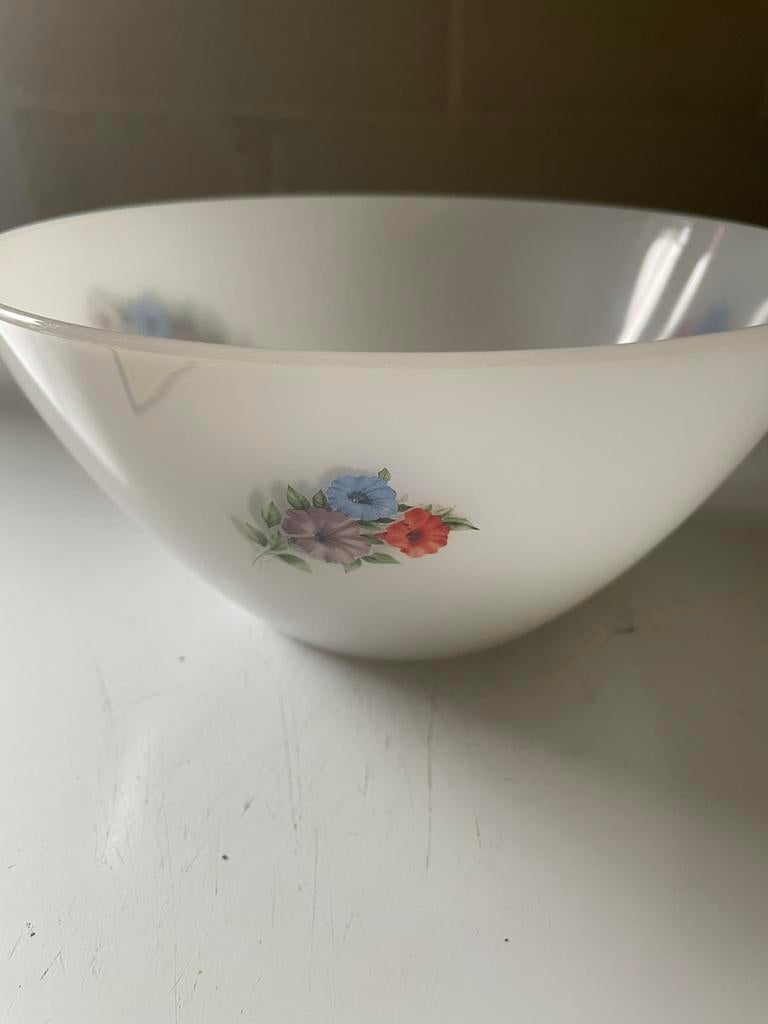 Plat arcopal 20cm de diamètre et 8cm en hauteur, Enlèvement