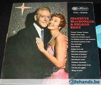 LP Jeanette MacDonald & Nelson Eddy: Jeanette MacDonald & Ne, Ophalen of Verzenden, Jazz