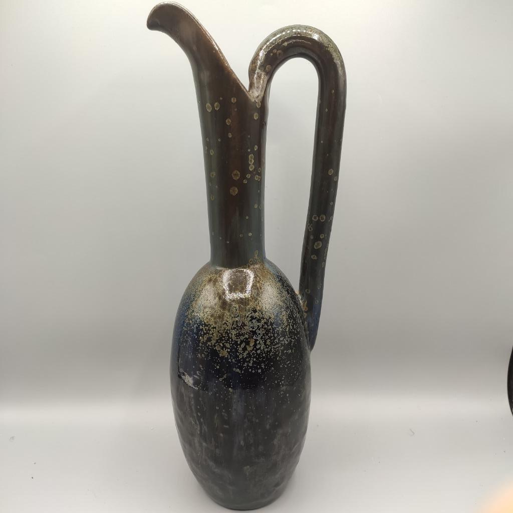 grote keramiek kruik Carlos Delsaux Bouffioulx grès art deco, Antiek en Kunst, Ophalen of Verzenden