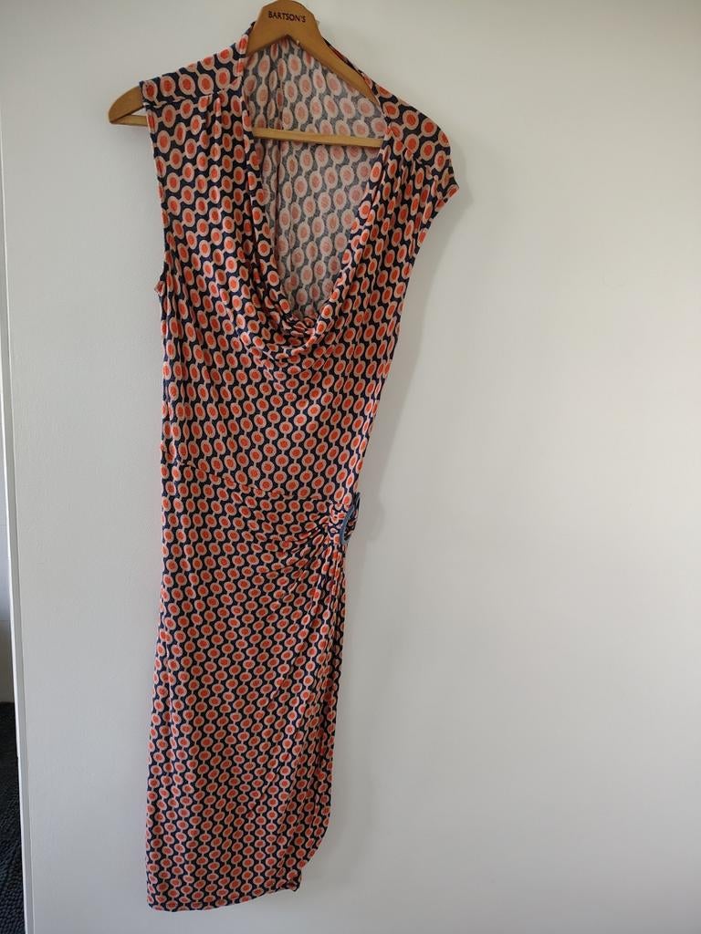 Lola Liza jurk retro print + gesp, Kleding | Dames, Jurken, Ophalen of Verzenden, Gedragen, Maat 38/40 (M)