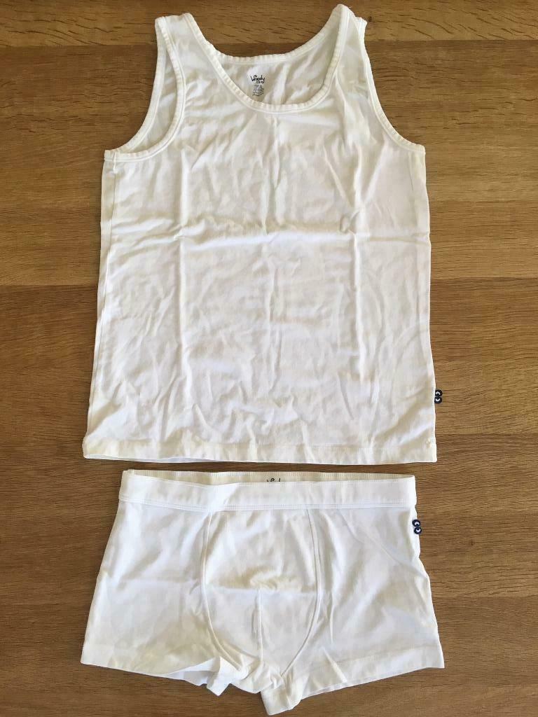 Woody ondergoed wit jongen 14 jaar, Enlèvement ou Envoi, Comme neuf, Garçon, Vêtements de nuit ou Sous-vêtements