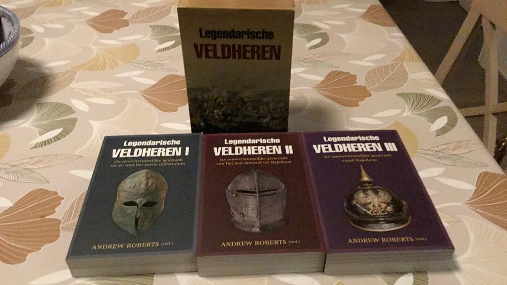 Andrew Roberts - Legendarische Veldheren 3 delige, Boeken, Verzenden, Niet van toepassing, Zo goed als nieuw, Overige onderwerpen