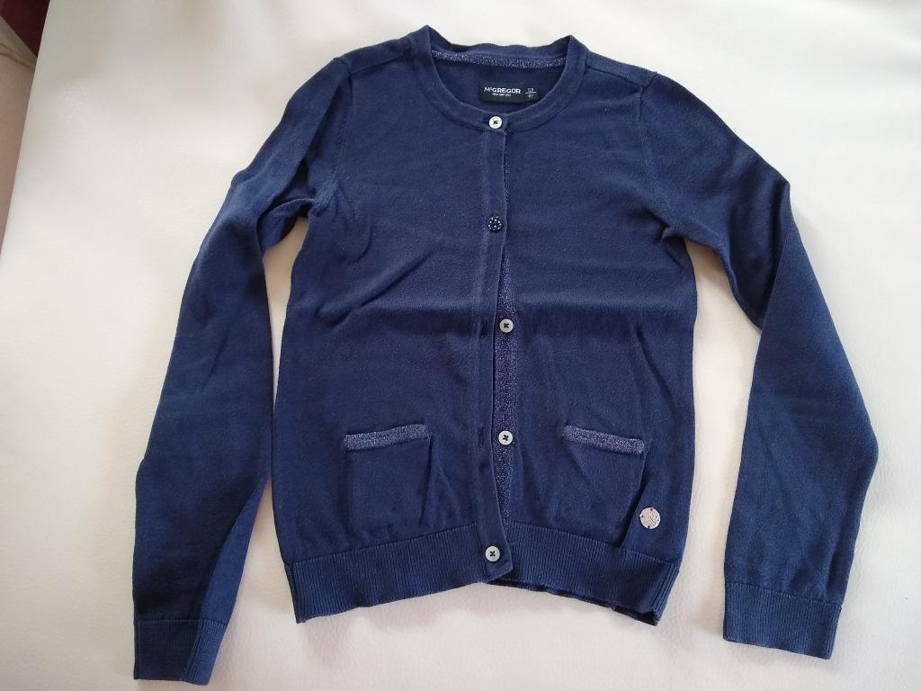 m 128 gilet donkerblauw McGregor, Ophalen of Verzenden, Zo goed als nieuw