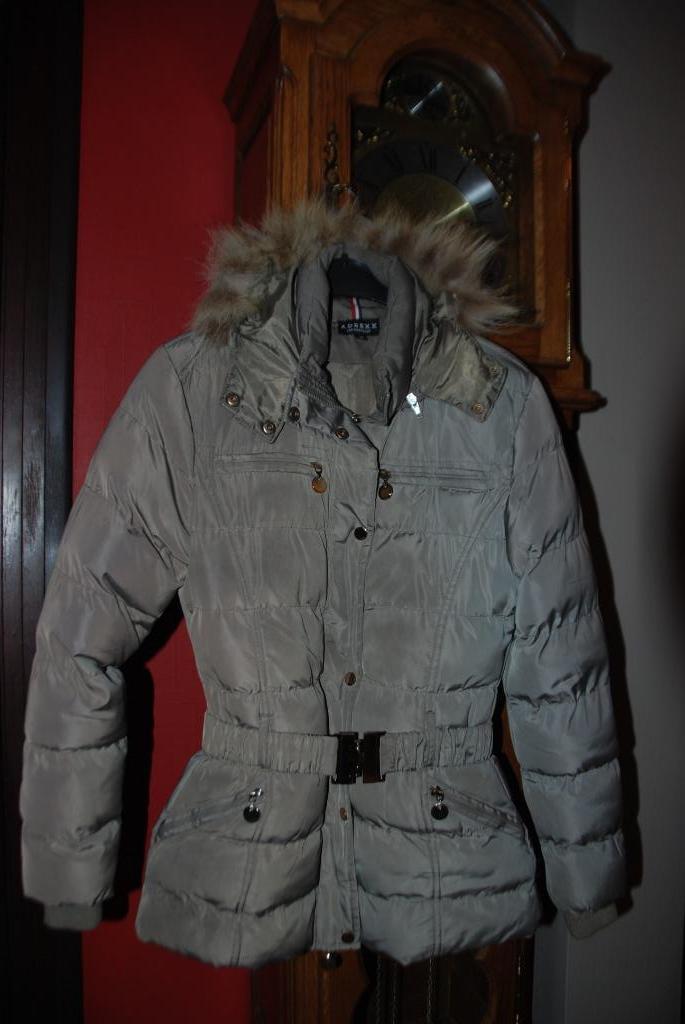Veste Manteau Doudoune Parka "ADREXX" brun taupe T34/36 TBon, Enlèvement ou Envoi, Comme neuf, Taille 34 (XS) ou plus petite, ADREXX