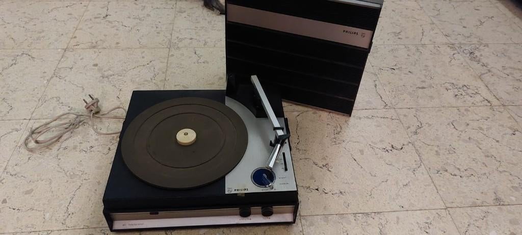Philips platenspeler, Ophalen, Philips, Gebruikt, Automatisch