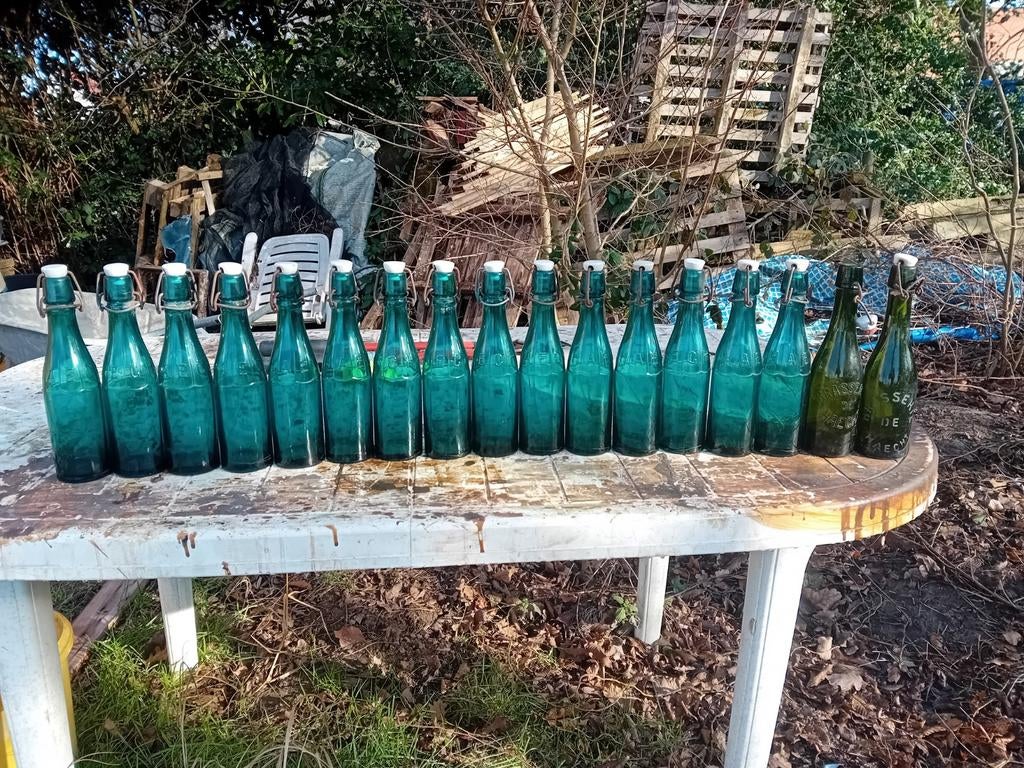 Oude vintage bierfles brouwerij Haacht Haecht, Enlèvement ou Envoi