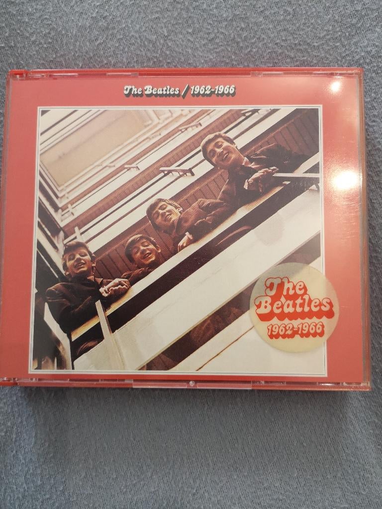 DUBBELE CD THE BEATLES_1962_1966--RODE-CD, Ophalen of Verzenden, Zo goed als nieuw, Rock-'n-Roll