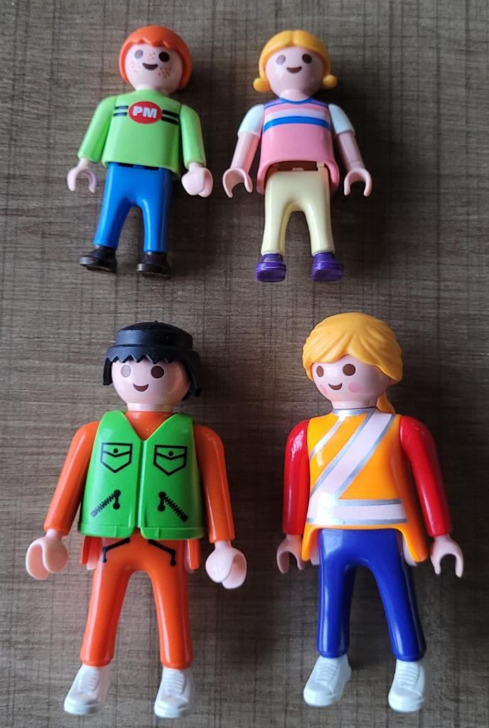 4 Playmobil figuurtjes (jaren '90), Ophalen of Verzenden, Zo goed als nieuw, Los Playmobil