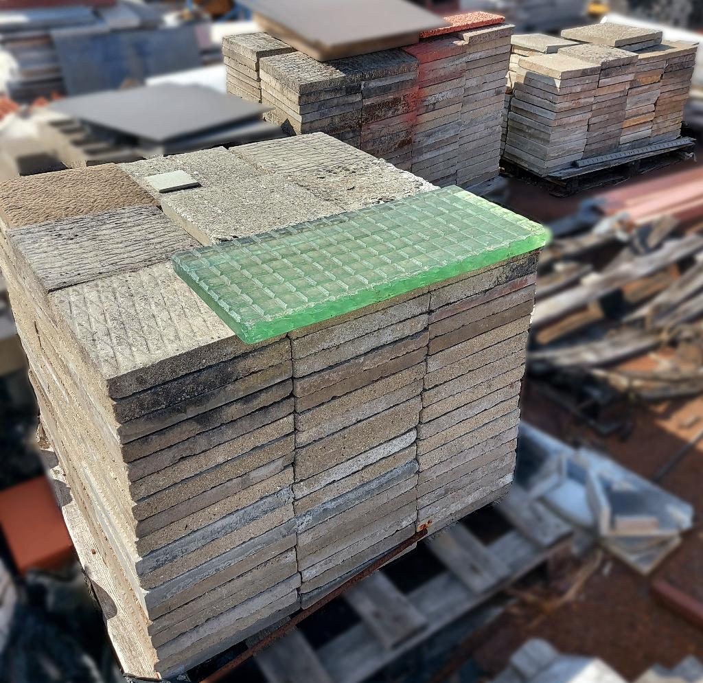 Set betonnen terrastegels 30x30, Ophalen, Zo goed als nieuw, 10 m² of meer, Beton