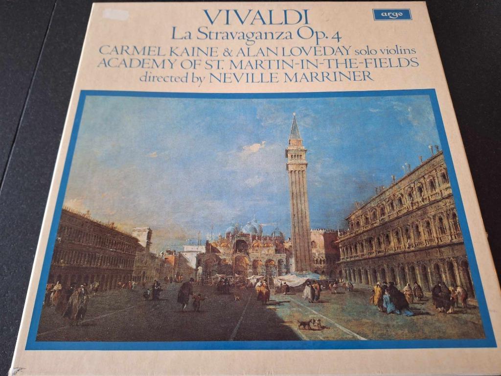 Vivaldi / Marriner - La Stravaganza Op. 4 Box 2 x Lp's Vinyl, 12 pouces, Baroque, Enlèvement ou Envoi, Utilisé
