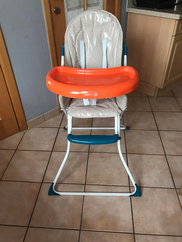 Chaise bébé, Utilisé, Chaise pliante, Ceinture(s)