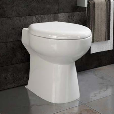 Staand Toilet met Vermaler Wit Van Marcke Go, Ophalen of Verzenden, Nieuw, Steen, Toilet