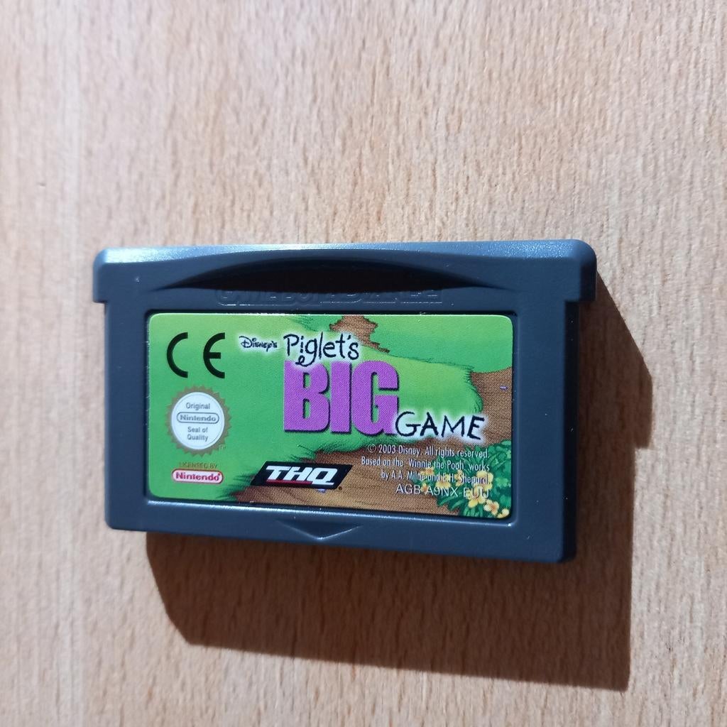 Piglet's big game Nintendo gameboy advance, Ophalen of Verzenden, Zo goed als nieuw