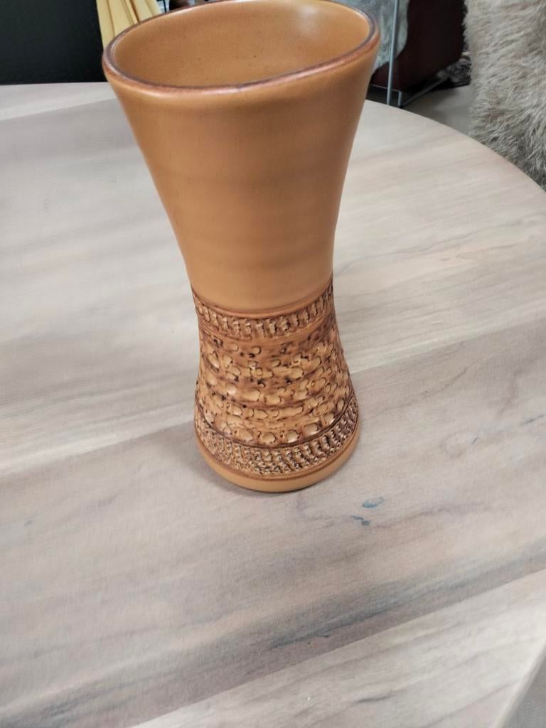 purbeck pottery vaasje.20cm, Ophalen of Verzenden
