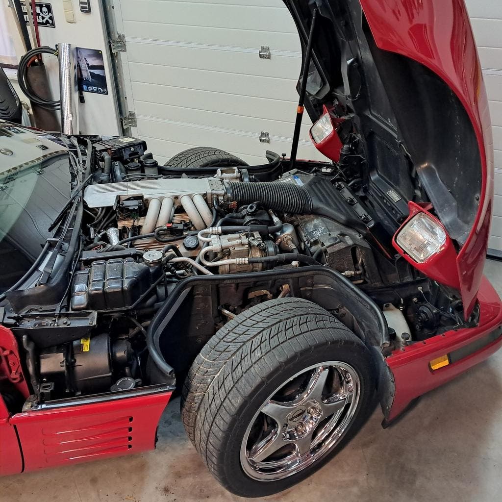 Corvette C4 Cabrio 1991 60000 miles, foto 10
