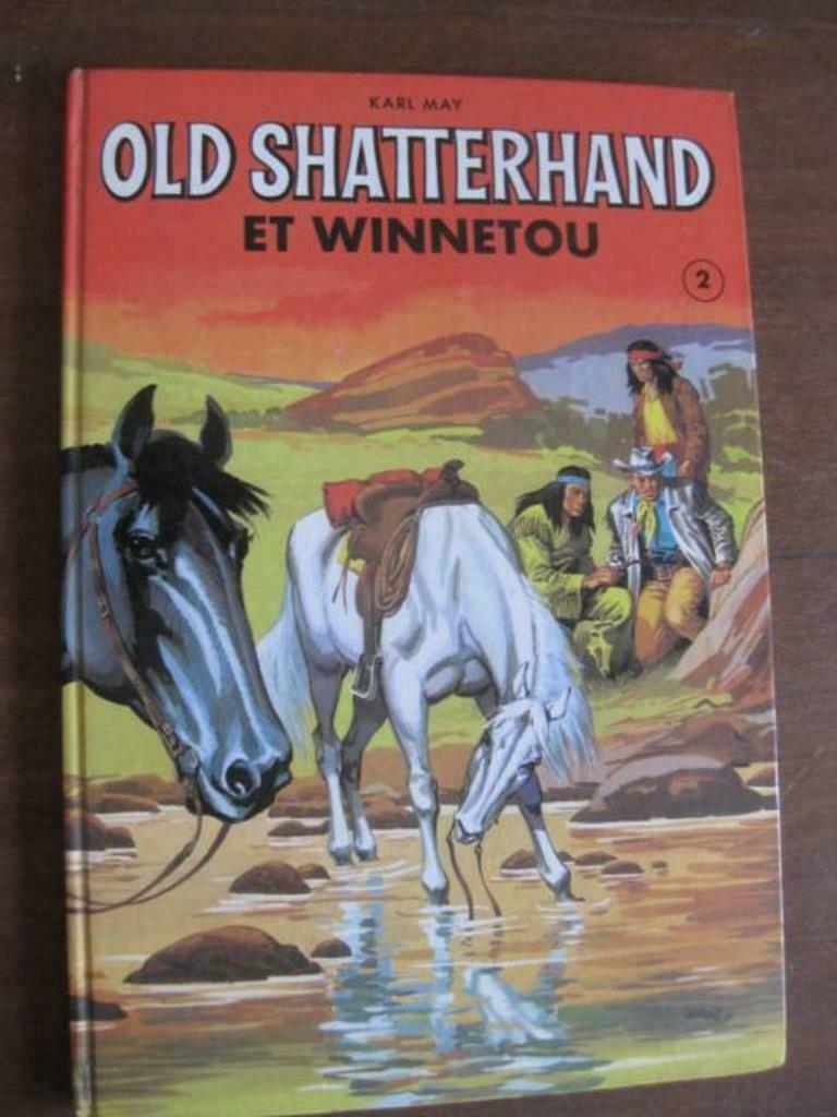 ancienne BD Old Shatterhand et Winnetou (vol.2) EO 1967, Boeken, Stripverhalen, Eén stripboek, Ophalen of Verzenden, Gelezen