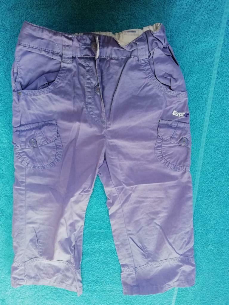 Blauw broekje Esprit maat 92, Kinderen en Baby's, Kinderkleding | Maat 92, Broek, Gebruikt, Meisje, Ophalen of Verzenden