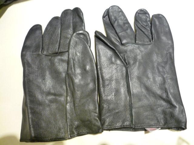 ABL - Zwarte kunstleren handschoenen 1988- Maat 4 (L), Verzamelen, Militaria | Algemeen, Landmacht, Kleding of Schoenen, Ophalen of Verzenden