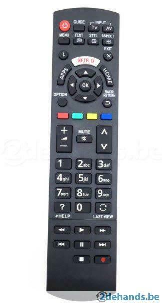 Panasonic afstandsbediening Viera smart led tv n2qayb000593, Ophalen of Verzenden, Gebruikt