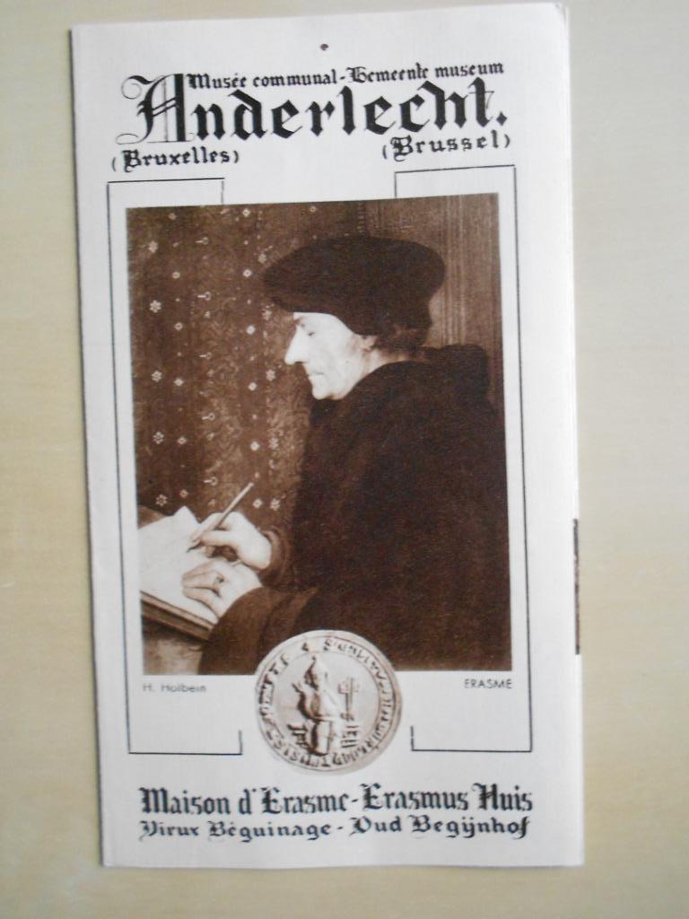 Musée communal – Gemeente museum, Anderlecht (Brussel), Ophalen of Verzenden, Zo goed als nieuw, Folder