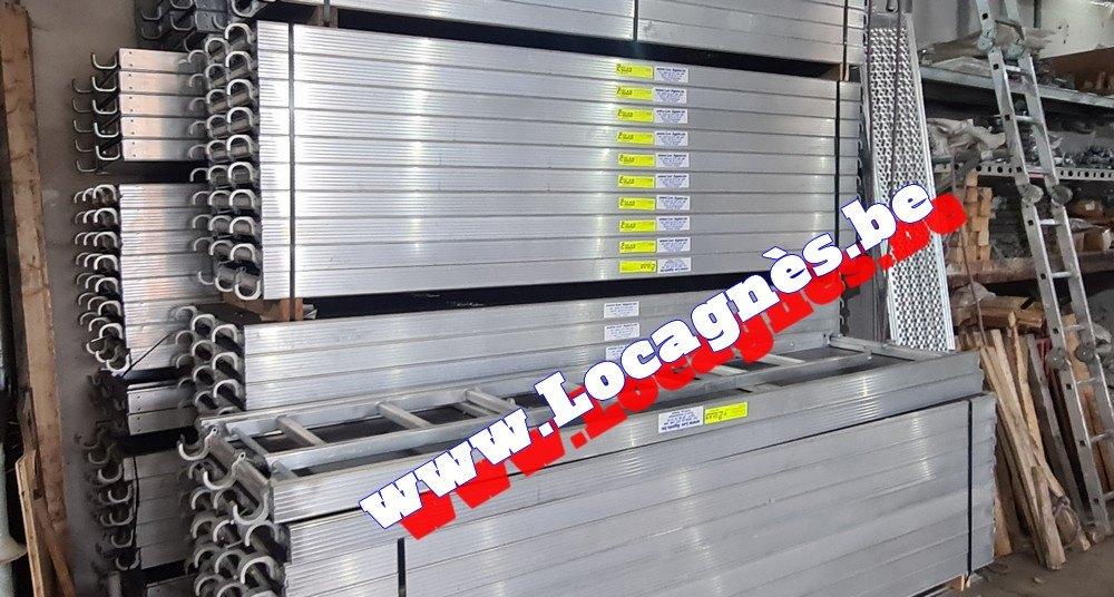 Steigers / Vloeren / Passagevlonder met ladders, Doe-het-zelf en Bouw, Ophalen, Nieuw
