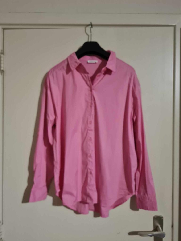 Roze blouse. Merk Cache-Seek, maat 42, Kleding | Dames, Blouses en Tunieken, Zo goed als nieuw, Maat 42/44 (L), Roze, Verzenden