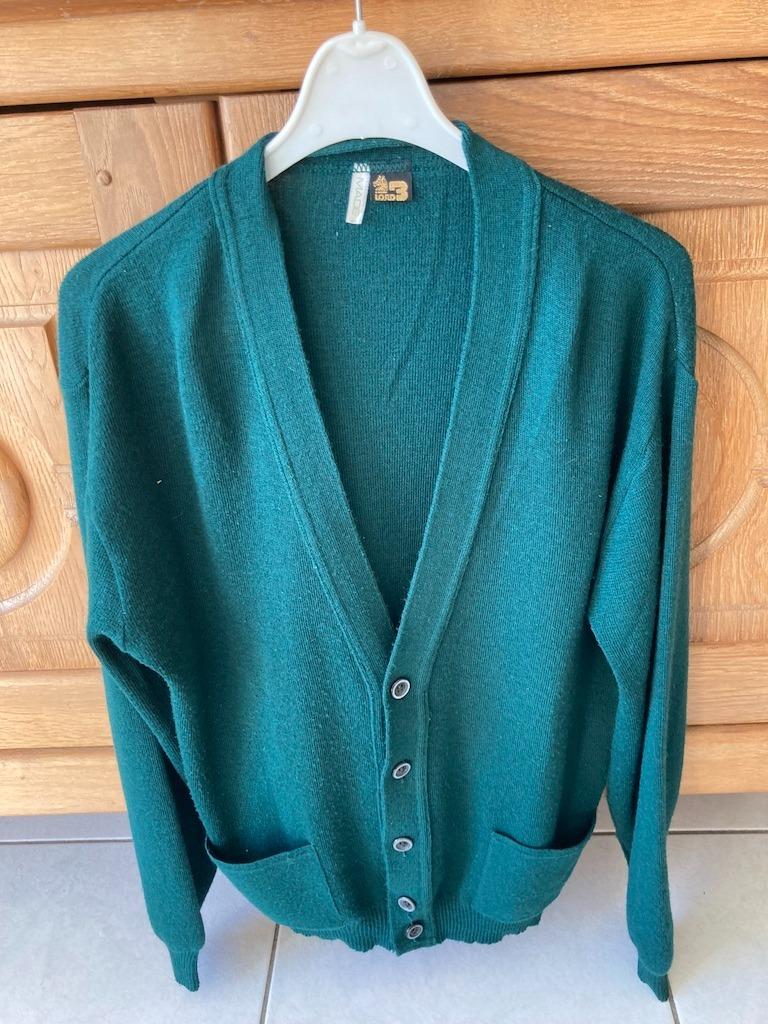 Groene Cardigan van LordB, Maat 38/40 (M), Ophalen of Verzenden, Gedragen, Groen