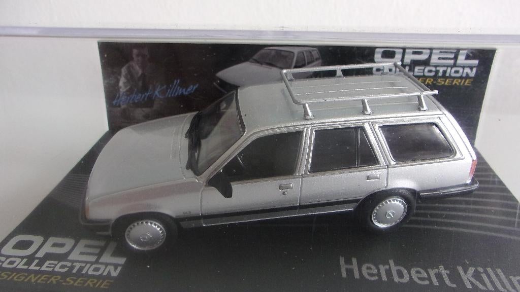 OPEL SERIE DESIGNER.REKORD "E" CARAVAN.1/43 COMME NEW., Hobby & Loisirs créatifs, Voitures miniatures | 1:43, Enlèvement ou Envoi