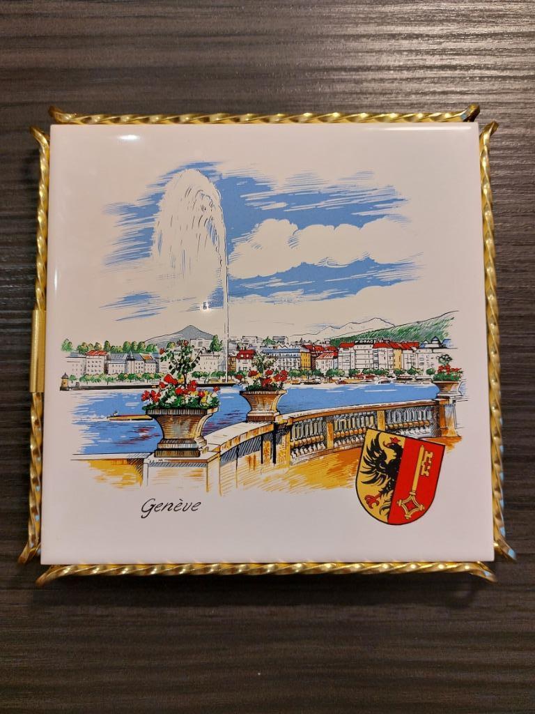 Vintage Villeroy & Boch kookpotten of pannen onderlegger, Antiek en Kunst, Ophalen of Verzenden