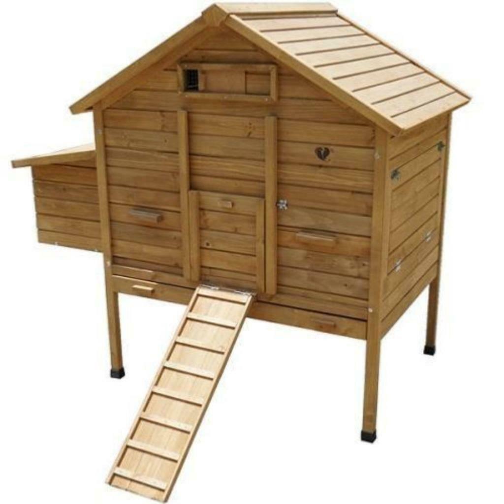 Poulailler XXL SUR PIEDS abri poule coq maison poule NEUF, Animaux & Accessoires, Volatiles | Accessoires, Neuf, Poulailler, Envoi