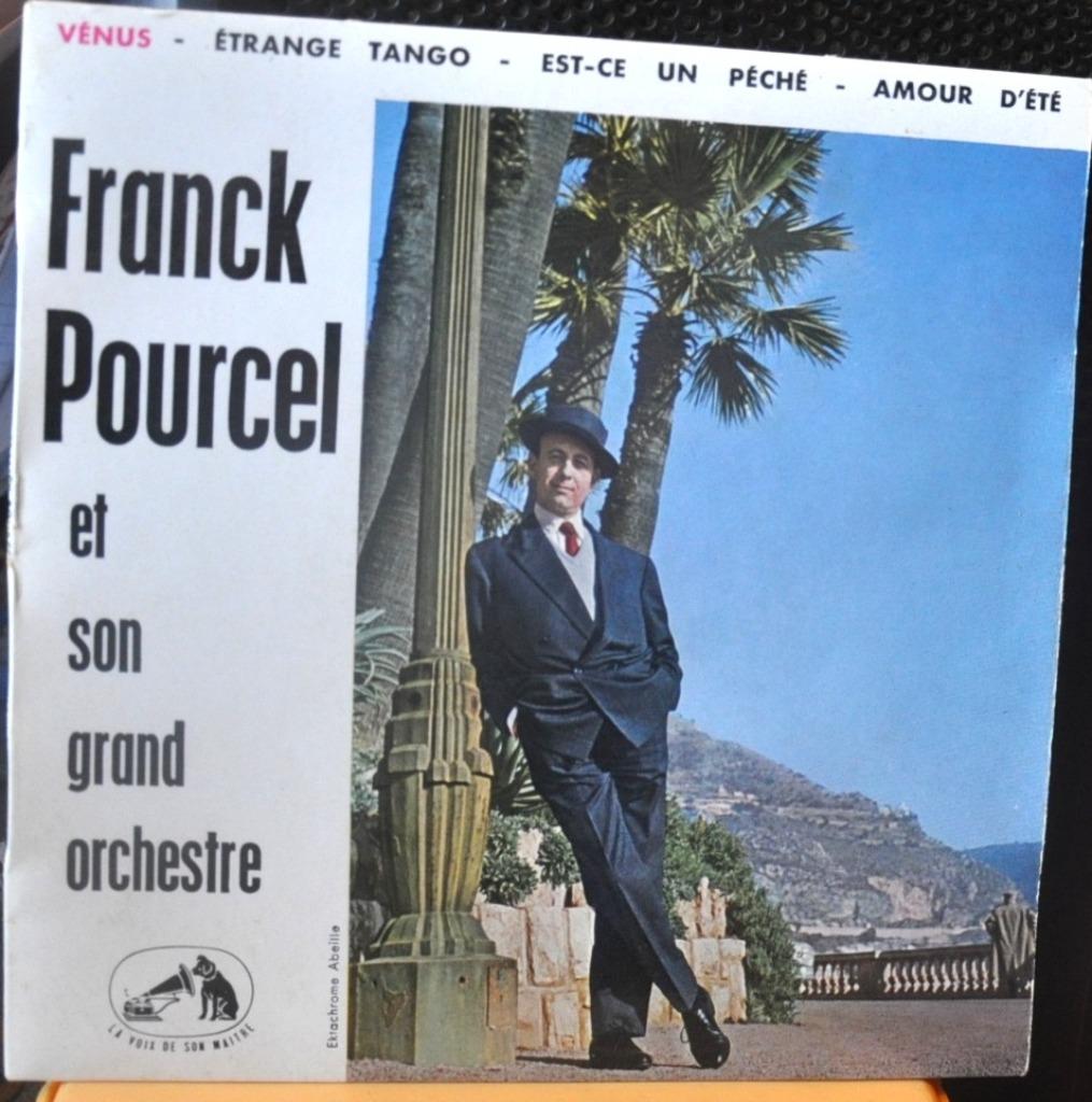 vinyl 45 tours franck pourcel et son orchestre (x20318), Enlèvement ou Envoi, Utilisé