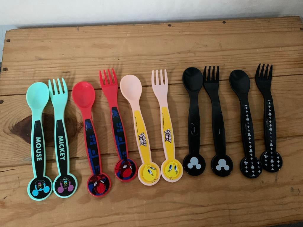 Kinder bestek, Kinderen en Baby's, Ophalen of Verzenden, Gebruikt, Overige typen