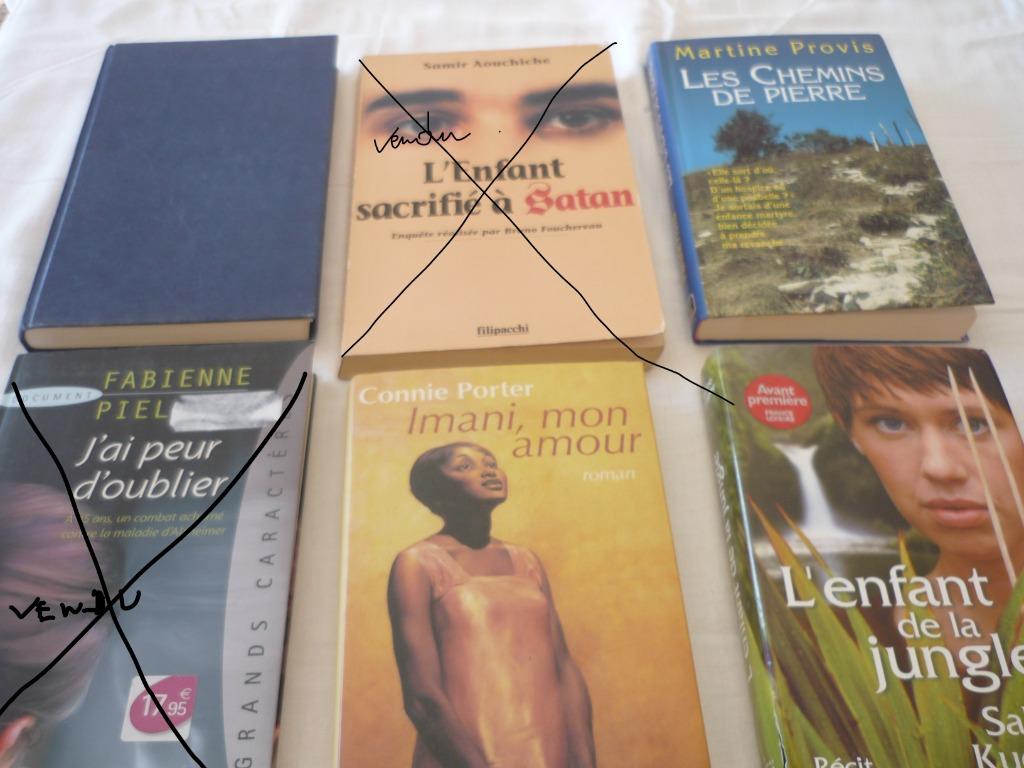Divers livres - romans, Enlèvement ou Envoi, Utilisé