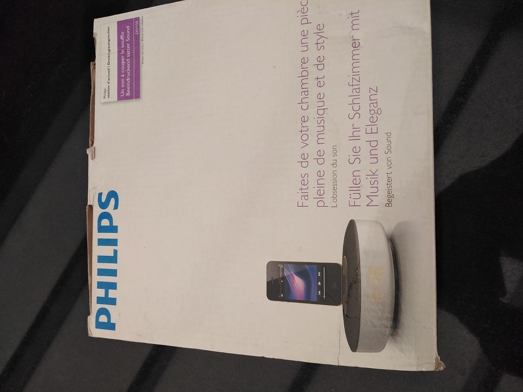 Station d accueil Philips DS1150/12 pour iPhone ou autres, Enlèvement, Comme neuf, Philips