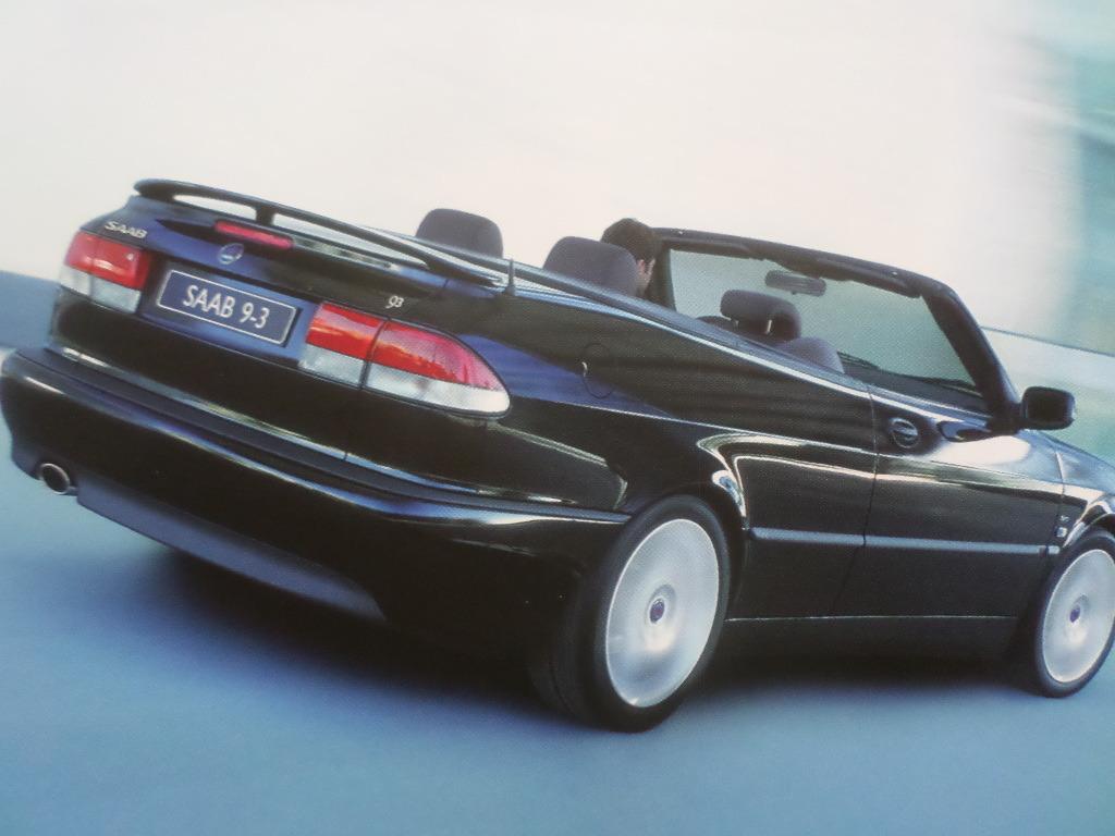 Saab 9³ 93 Cabrio 2003 Brochure, Boeken, Auto's | Folders en Tijdschriften, Ophalen