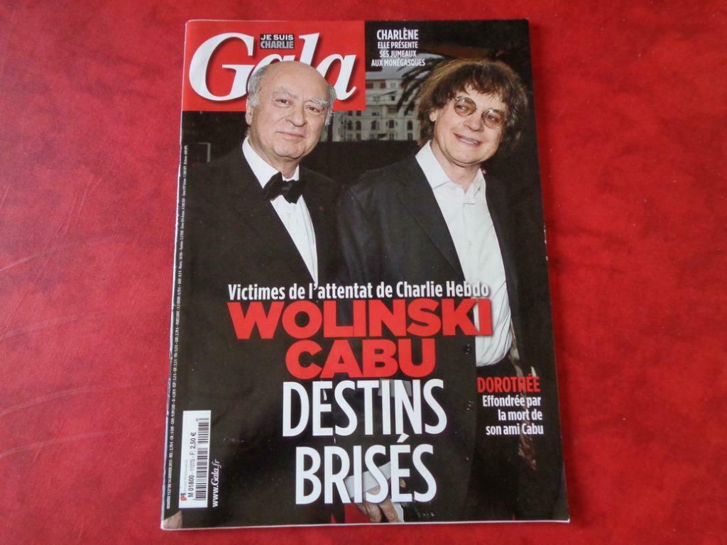 Magazine Gala. Je suis Charlie. 2015, Boeken, Ophalen of Verzenden, Gelezen, Overige typen