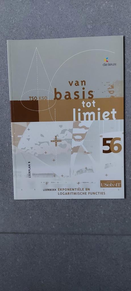 Leerboek exponentiële en logaritmische functies in perfecte, Boeken, Schoolboeken, Ophalen of Verzenden, Zo goed als nieuw