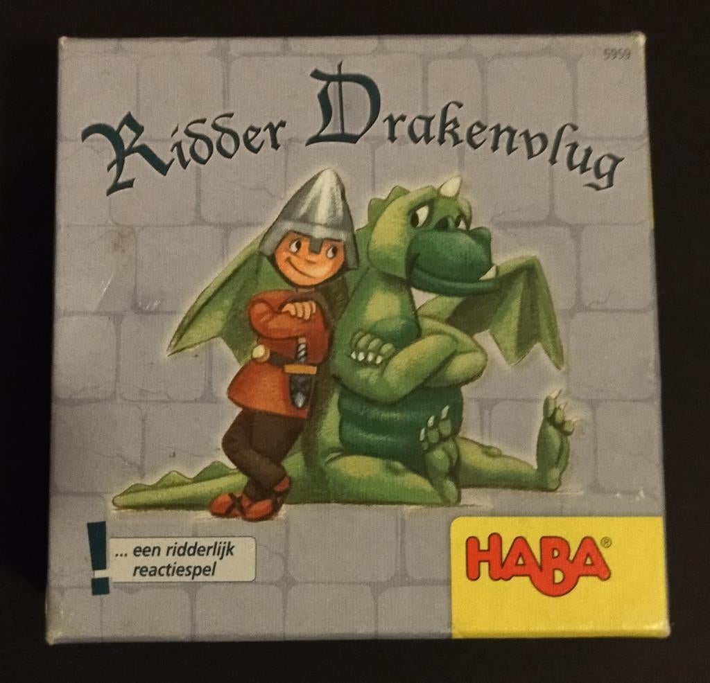 Haba: Ridder Drakenvlug (Klein), Hobby en Vrije tijd, Ophalen of Verzenden, Gebruikt