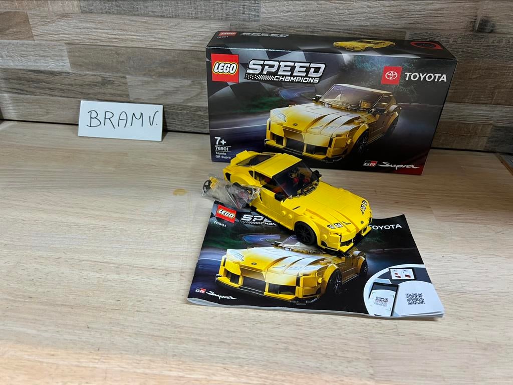 LEGO Speed Champions 76901 Toyota Supra GR 100 %, Enfants & Bébés, Jouets | Duplo & Lego, Utilisé, Lego, Ensemble complet, Enlèvement ou Envoi