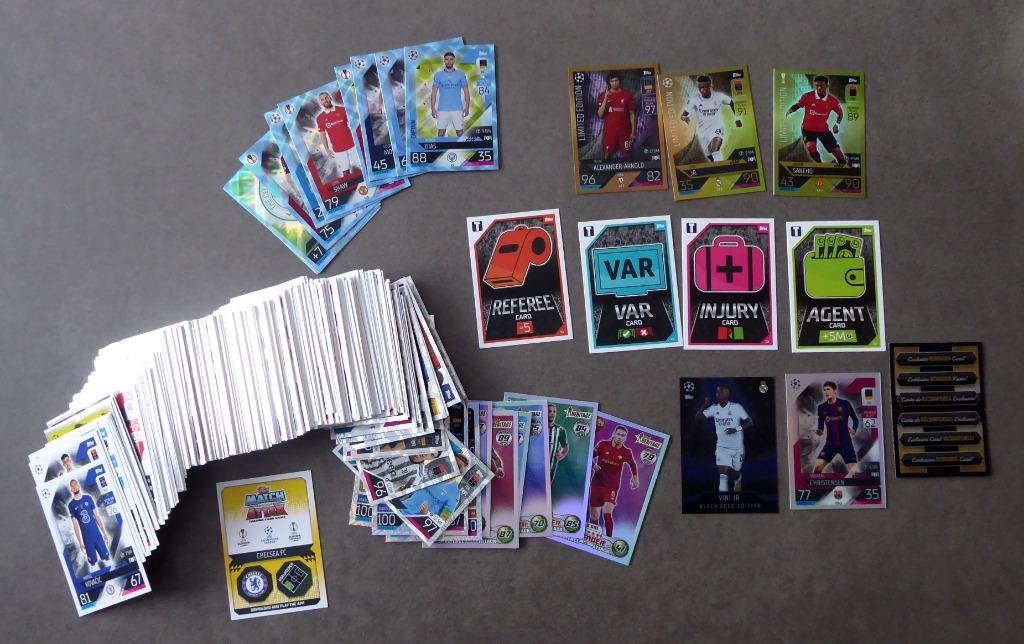 Lot 232 cartes Topps Match Attax Champions League 2022-2023, Enlèvement ou Envoi