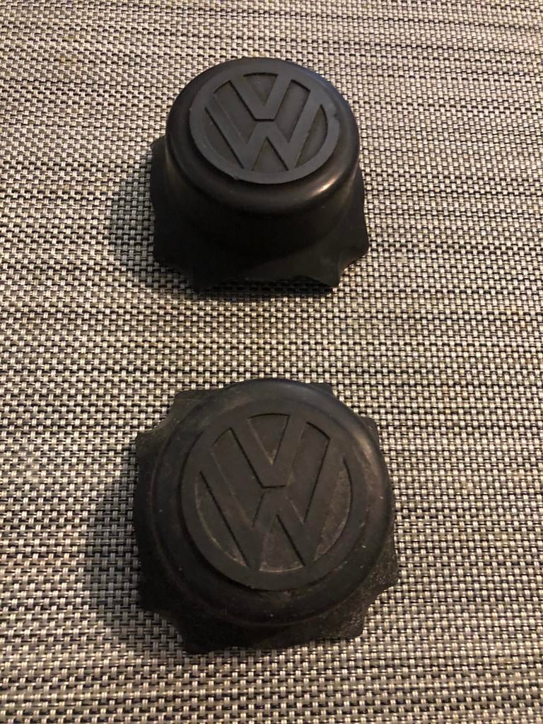 capuchon centre de roues jantes vw golf 1 polo 1, Ophalen, Gebruikt