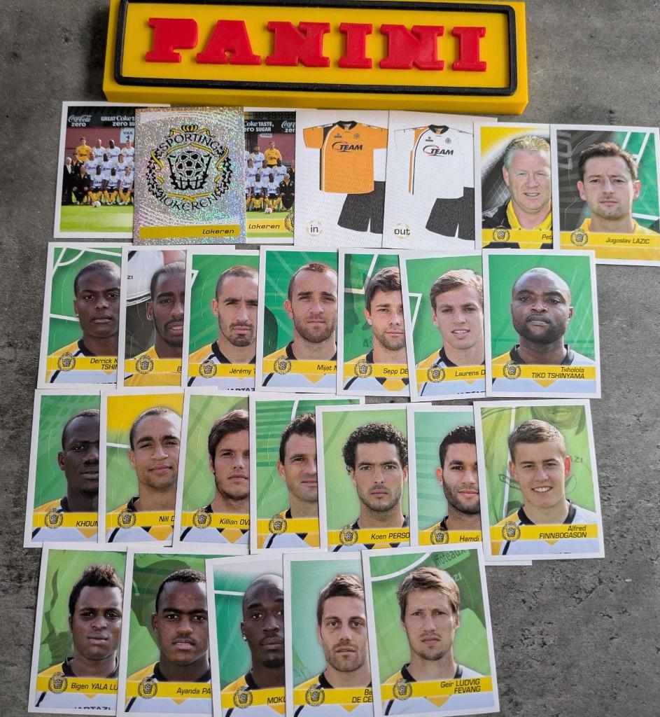 PANINI FOOTBALL 2012 26X STICKERS : LOKEREN, Verzenden, Nieuw