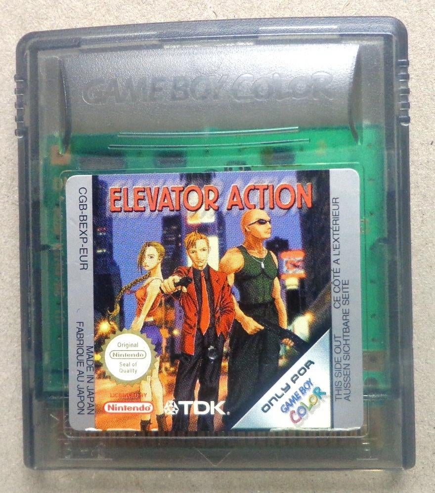 Elevator Action voor de Gameboy Color en Advance, Games en Spelcomputers, Games | Nintendo Game Boy, Gebruikt, Ophalen of Verzenden
