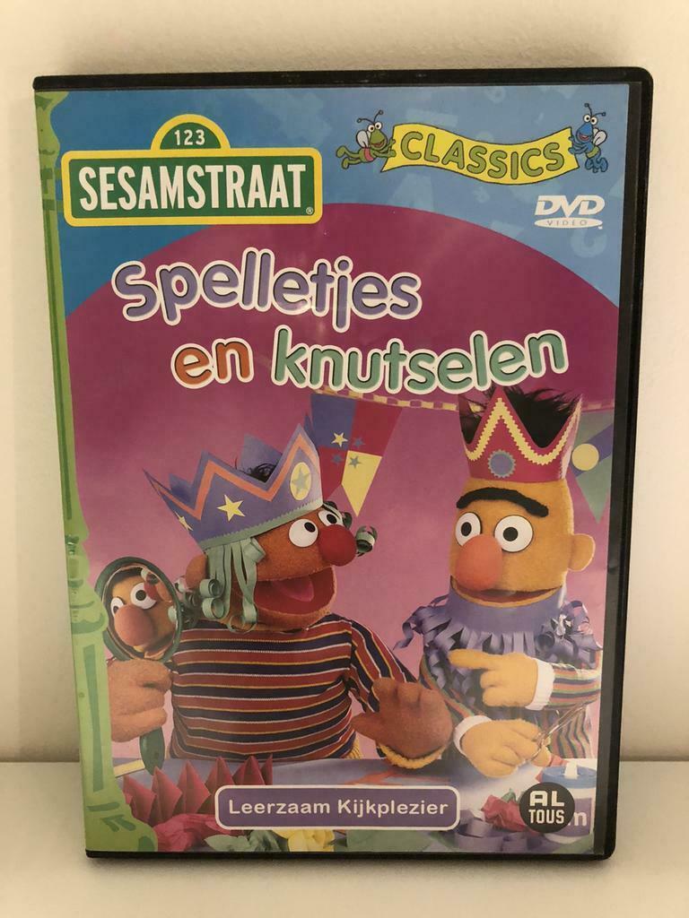DVD - Sesamstraat - spelletjes en knutselen, Cd's en Dvd's, Ophalen of Verzenden