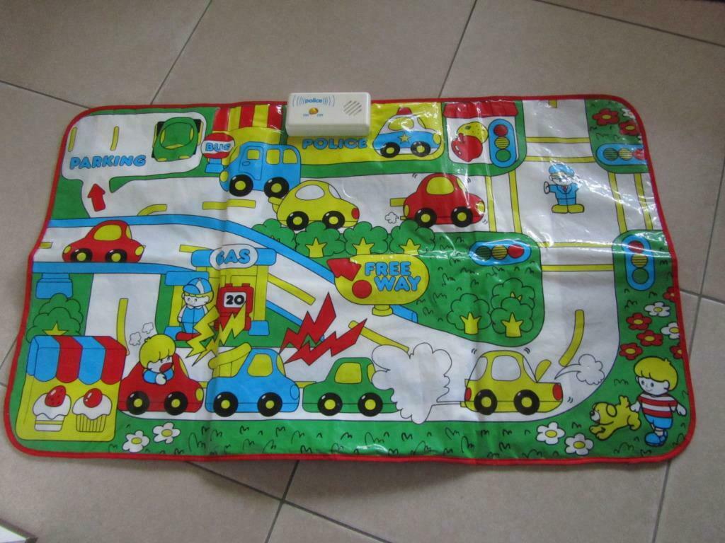 police autobaan 100 cm x 60 cm met geluid, Ophalen of Verzenden, Gebruikt, Racebaan